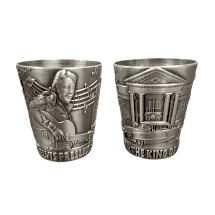 Elvis Presley 2 ounce pewter shot glass
