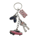 Elvis Presley dangle charm keychain