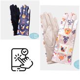 Gloves dog smart touch black or beige