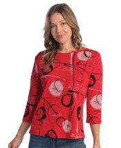 Sold Jess & Jane red shirt Balboa Size 1x