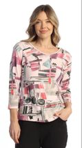 Coming soon Jess & Jane shirt Villa pink lavender size 