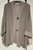 Jess & Jane mesh cardigan M to XL 1x to 2X taupe