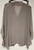 Jess & Jane mesh cardigan M to XL 1x to 2X taupe