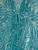 Jess & Jane Nautica aqua green and white floral print Boucle mesh cardigan M to XL & 1x to 3x