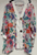 Jess & Jane Watercolor print Boucle mesh cardigan M to XL & 1x to 3x