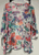 Jess & Jane Watercolor print Boucle mesh cardigan M to XL & 1x to 3x