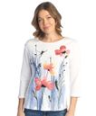 Jess & Jane white shirt Graceful M to Xl 1x or 2x