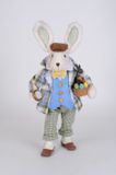 Karen Didion Easter 21 inch Spring Gentleman Bunny rabbit