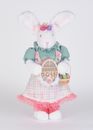 Karen Didion Easter Spring lighted Sage Bunny  23 inches