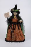 Karen Didion Halloween Grumpy Toad Witch 21 inches