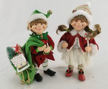 Sold Out Karen Didion Special Delivery elf set of 2 preorder