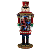 Katherine's Collection 22" nutcracker Toy Soldier candy holder