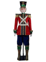 Katherine's Collection Baron Wintermarch Christmas Toy Soldier nutcracker lifesize 70.5"