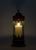 Katherine's Collection Christmas castle hurricane candle holder
