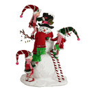 Katherine's Collection snowman with elves 18" Merry & Magnificent Christmas
