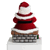 Katherine's Collection Santa on chimney stocking holder Merry & Magnificent