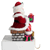 Katherine's Collection Santa on chimney stocking holder Merry & Magnificent