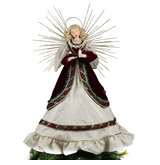 Katherine's Collection Glory Angel treetopper or tabletop Timeless Tidings 24.75"