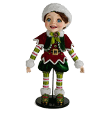 Katherine's Collection Christmas Elf Pip Merryweather 24.5"