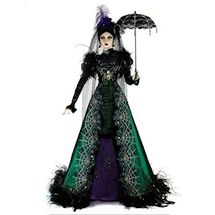Katherine's Collection Halloween 2026  Enchanted Emerald Widow Lady Emeralda Evermourn doll 38"