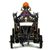 Katherine's Collection Halloween 2026  Kiss of Death Chariot with dragon 16.5"