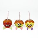 Katherine's Collection Halloween 2026 Sticky Sweet set of 3 candy and carmel apples. Gasp, Sniffles, and Giggles  7.5"