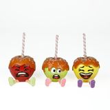 Katherine's Collection Halloween 2026 Sticky Sweet set of 3 candy and carmel apples. Gasp, Sniffles, and Giggles  7.5"