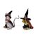Katherine's Collection Halloween 2026  Witching Hour Rat and Frog witches set of 2