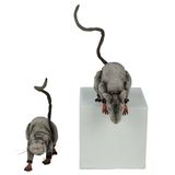 Katherine's Collection Halloween 2026  Kiss of Death Table top and ledge hanging Rats set of 2
