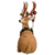 Katherine's Collection large sitting deer Merry & Magnificent Christmas