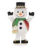 Katherine's Collection Christmas ball snowman candy container 29.5�