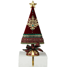 Katherine's Collection Timeless Tree stocking holder