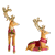 Katherine's Collection Merry & Magnificent set of 2 deer reindeer