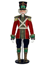 Katherine's Collection Nutcracer Toy Soldier Christmas 37"