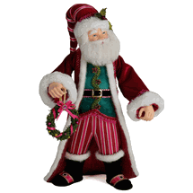Katherine's Collection Papa Noel Santa tabletop 17.5"  Merry & Magnificent Christmas