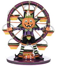 Katherines Collection Pumpkin Ferris wheel cupcake holder