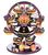 Katherines Collection Pumpkin Ferris wheel cupcake holder