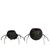 Katherine's Collection Halloween 2026 Enchanted Emerald Widow Spider tea lights set of 2