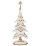 Katherine's Collection tabletop Christmas tree white GOLD