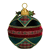 Katherine's Collection Christmas Timeless Tidings ornament velvet covered container12.5"