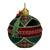 Katherine's Collection Christmas Timeless Tidings ornament velvet covered container12.5"
