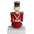 Katherine's Collection Toy soldier Christmas nutcracker ledge sitter 14.5"