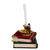 Katherine's Collection stacked books Chamber candlestick