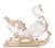 Katherines Collection swan sleigh Joyeux Noel