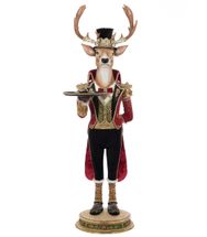 Katherines Collection reindeer butler Christmas ball