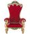Katherines Collection King Christian 18 Santa Claus & Throne