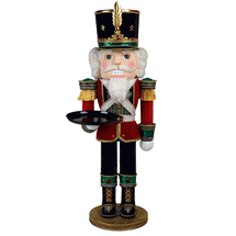 Katherine's Collection Toy Soldier server nutcracker 49.5"