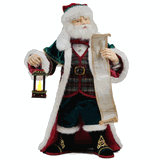 Katherine's Collection Christopher Tidings Santa tabletop 17.5" Christmas