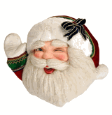 Katherine's Collection Christmas winking Santa wall mask 22.5"