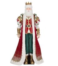 Katherines Collection King Christian Santa Claus of the North Pole 71 Lifesize